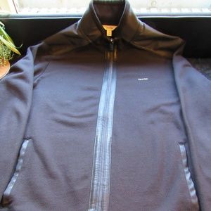 Calvin Klein Full Zip Sweater in Mens Medium